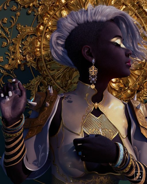 774 - "Golden Duchess"
.
.
.
.
.
.
.
#gold #theduchess #ancient #fantasywomen #women #c4dtoa #cinema4dart #magazine #city